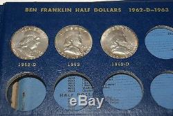 Complete Set of Ben Franklin Silver Half Dollars 35 Coins 1948-1963