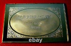 Currier & Ives The Road Winter Ingot 2.75 oz. 999 Silver by Franklin Mint