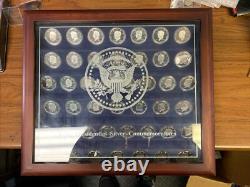 Danbury Mint Silver Presidential Complete Set 44 One Troy Ounce Silver Rounds