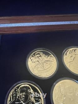 ESTATE FIND Franklin Mint Founding Fathers of America Coin Collection Set