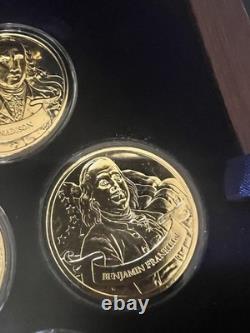 ESTATE FIND Franklin Mint Founding Fathers of America Coin Collection Set
