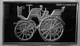 Franklin Mint 1000 Grain. 925 Silver 1886 Daimler 4 Wheeled Car Art Bar