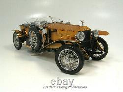 FRANKLIN MINT 1921 ROLLS-ROYCE SILVER GHOST TOURER With COPPER BODY -MIB With PAPERS