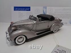 FRANKLIN MINT 1936 HUDSON EIGHT LE #1055 of 2500 25th ANN ED WithDOCS USED READ ME