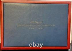 FRANKLIN MINT 1970-79 Sterling Silver 36 Presidential Commemorative Medals, Box