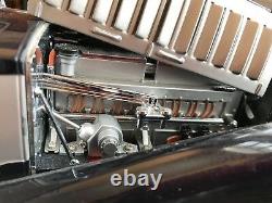 FRANKLIN MINT 1/16 1931 Bugatti Royale Coupe De Ville Dark navy/Silver Minicar