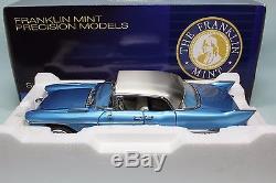 FRANKLIN MINT 1/24 1957 Cadillac Brougham Limited Edition 1063th / 2500 limited