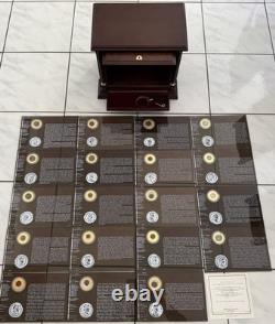 FRANKLIN MINT COINS OF THE ANCIENT ROMAN EMPIRE Various Time Lines 200-375AD