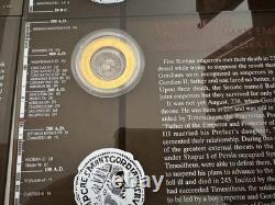 FRANKLIN MINT COINS OF THE ANCIENT ROMAN EMPIRE Various Time Lines 200-375AD