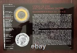 FRANKLIN MINT COINS OF THE ANCIENT ROMAN EMPIRE Various Time Lines 200-375AD