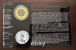 FRANKLIN MINT COINS OF THE ANCIENT ROMAN EMPIRE Various Time Lines 200-375AD