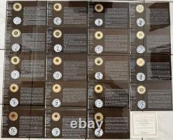 FRANKLIN MINT COINS OF THE ANCIENT ROMAN EMPIRE Various Time Lines 200-375AD