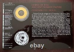 FRANKLIN MINT COINS OF THE ANCIENT ROMAN EMPIRE Various Time Lines 200-375AD