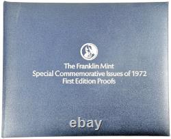 FRANKLIN MINT Commemorative Issues of 1972 First Edition 36 STERLING COINS