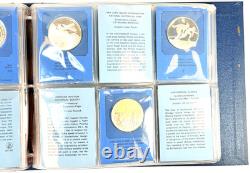 FRANKLIN MINT Commemorative Issues of 1972 First Edition 36 STERLING COINS