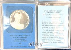FRANKLIN MINT Commemorative Issues of 1972 First Edition 36 STERLING COINS