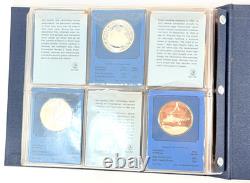 FRANKLIN MINT Commemorative Issues of 1972 First Edition 36 STERLING COINS