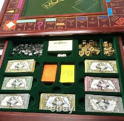 FRANKLIN MINT DE-LUXE MONOPOLY SET Gold & Silver plated pieces