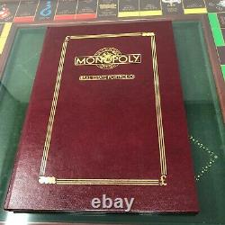 FRANKLIN MINT DE-LUXE MONOPOLY SET Gold & Silver plated pieces