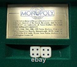 FRANKLIN MINT DE-LUXE MONOPOLY SET Gold & Silver plated pieces