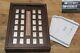 Franklin Mint Edo Craftsmen Silver Medal Collection 180g 25 Pieces From Japan