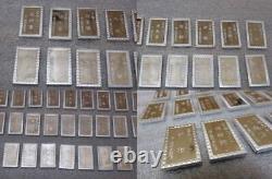 FRANKLIN MINT Edo craftsmen Silver Medal Collection 180g 25 pieces from Japan