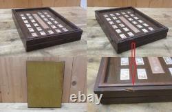 FRANKLIN MINT Edo craftsmen Silver Medal Collection 180g 25 pieces from Japan