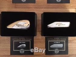 FRANKLIN MINT, HARLEY-DAVIDSON, SILVER TANK INSIGNIAS, (12), WithDISPLAY CASE