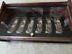 Franklin Mint Legends Of The West 6 Collector's Knife Set With Display Case