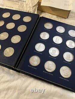 FRANKLIN MINT Presidential Commemorative Medal Coin Set American Express Edition