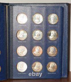 FRANKLIN MINT Presidential Commemorative Medal Coin Set American Express Edition