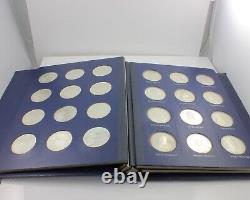 FRANKLIN MINT Presidential Commemorative STERLING Medal 36pc Set American Exp