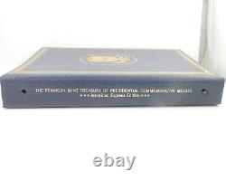 FRANKLIN MINT Presidential Commemorative STERLING Medal 36pc Set American Exp