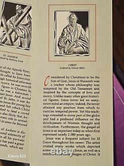 FRANKLIN MINT SILVER 1ST EDITION PROOF SET THE EL GRECO APOSTLE PORTRAITS 16oz