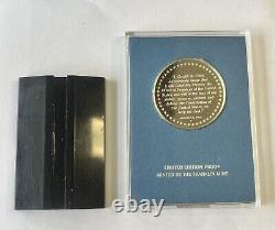 FRANKLIN MINT Sterling Silver SKYLAB Eyewitness Medal LOT OF 3 Limited Edition