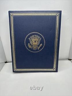 FRANKLIN MINT Treasury of Presidential Commemorative Medals set Sterling Silver