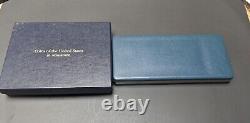 FRANKLIN MINT US COINS IN MINIATURE 14K GOLD STERLING COPPER 50 COINS With BOX