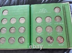 First Ladies of the United States Franklin Mint Silver Coin Set