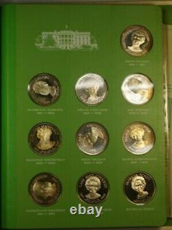 First Ladies of the United States Franklin Mint Silver Coin Set