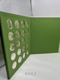 First Ladies of the United States Franklin Mint Silver Coin Set 1972 See Details