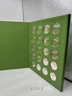 First Ladies of the United States Franklin Mint Silver Coin Set 1972 See Details
