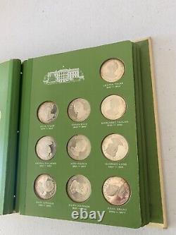First Ladies of the White House, Franklin Mint, 40 Silver Proof Medals with COA