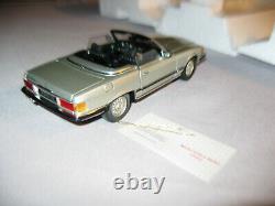 Fm- Mercedes Benz 450sl Roadster With Accessories 124 Scale Car Model