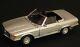 Fran Klin Mint 1/24 Die-cast Metal Mercedes-benz 450sl Roadster / Silver Met