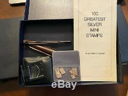 Franklin Mint 100 Greatest Stamps of the World Sterling Silver Complete Set