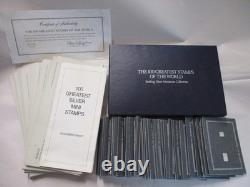 Franklin Mint 100 Greatests Stamps Of The World Miniature Silver Unopened