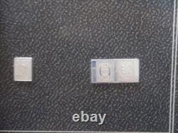 Franklin Mint 100 Greatests Stamps Of The World Miniature Silver Unopened