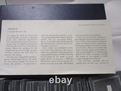 Franklin Mint 100 Greatests Stamps Of The World Miniature Silver Unopened