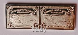 Franklin Mint 100 greatest Mini Stamps of the world Sterling. 925 FREE S&H