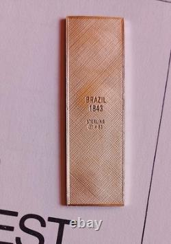 Franklin Mint 100 greatest Mini Stamps of the world Sterling. 925 FREE S&H